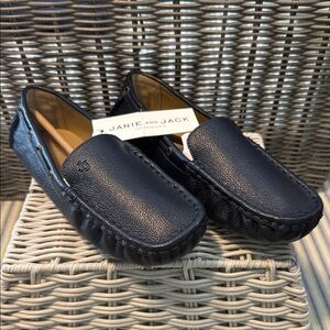 Janie and Jack Men's Dark Blue Loafers